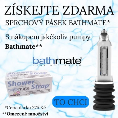 S nákupem jakékoliv pumpy Bathmatezískejte zdarma 
